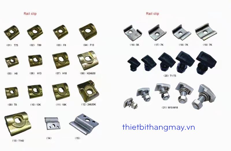 cóc kẹp ray